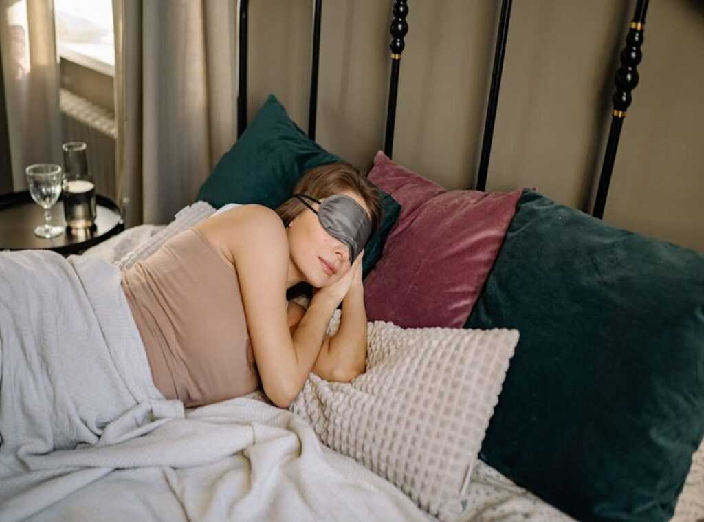 relaxing sleep environment