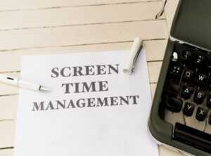 screen time management